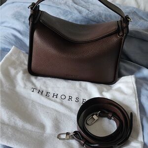 The Clementine bag - Coffee Pebbled Leather